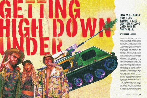 photo of Getting High Down Under image