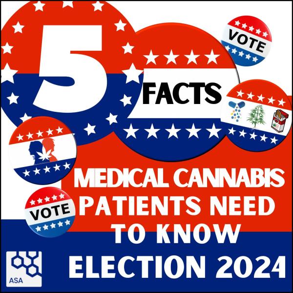 photo of ELECTION 2024: 5 FACTS EVERY MEDICAL CANNABIS PATIENT ADVOCATE NEEDS TO KNOW image