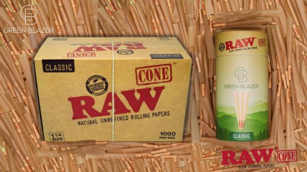 Level up your pre-rolls with RAW cones…