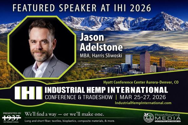 photo of Jason Adelstone to Moderate Compliance and Enforcement Panel at Industrial Hemp International Conference image