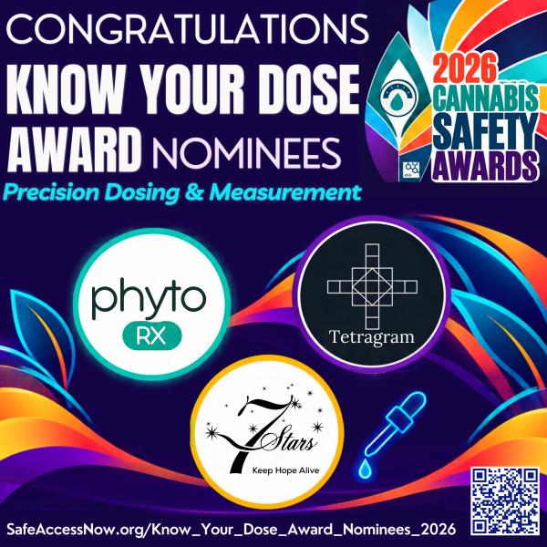 The Know Your Dose Nominees: Cannabis&hellip;