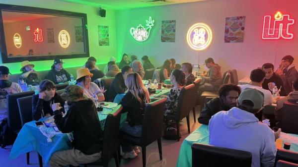 photo of Cannabis research lounge in Toronto exploring cannabis and music image