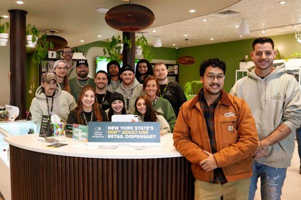 New York has 500 cannabis dispensaries…