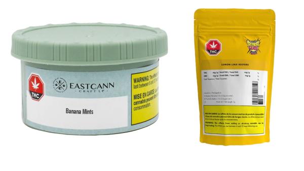 photo of OCS issues recall for two cannabis products for incorrect THC image