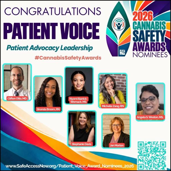 Patient Voice Award Nominees: Cannabis&hellip;