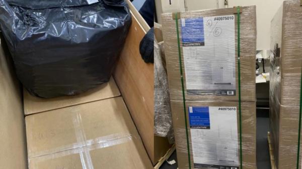 photo of US border agents seize 2,500 pounds of cannabis at Canadian border image