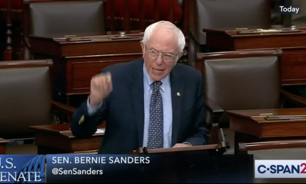 photo of Bernie Sanders Calls For Marijuana Legalization In Senate Floor Speech On Policing Reform image