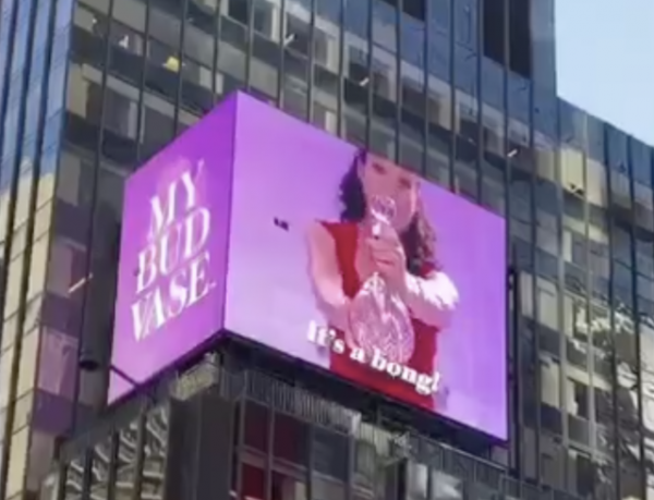 photo of Taking The Lead On High In Times Square: Billboard Ad Spotlights Women In Cannabis image
