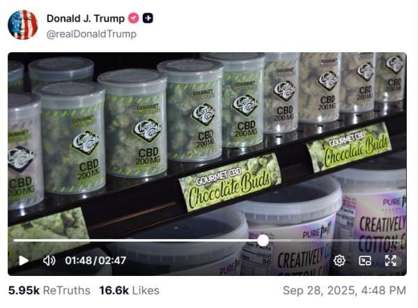 President Donald Trump Reposts Video…