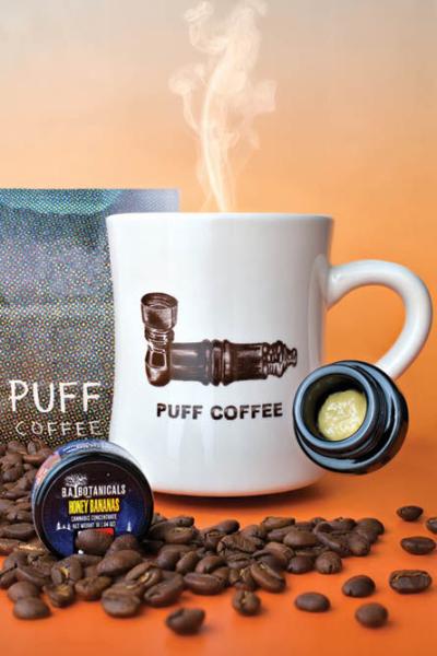 photo of Tannins & Terpenes Pairing: Puff Coffee Sumatra Gopala & B.A. Botanicals Honey Bananas Rosin image