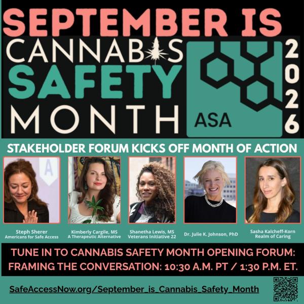 September is Cannabis Safety Month:…