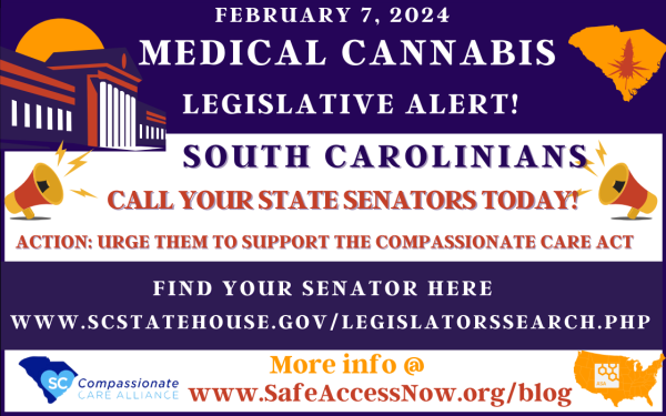 photo of South Carolinians: Medical Cannabis is Not Off the Table for 2024, Action is Needed! image