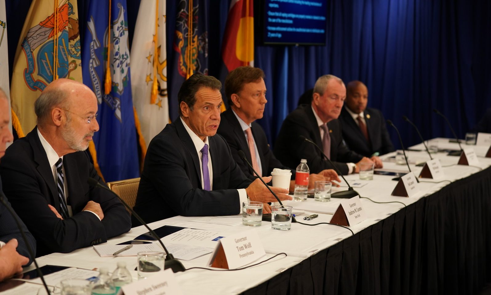photo of Governors Of Four Northeastern States Hold Summit To Coordinate Marijuana Legalization Plans image