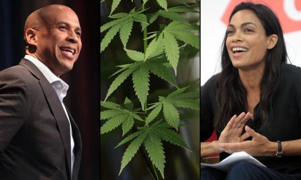 photo of Rosario Dawson Joins Board Of Marijuana Business As Partner Cory Booker Pushes For Legalization In Senate image