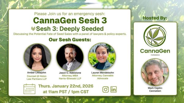 Jason Adelstone Joins in CannaGen Sesh&hellip;
