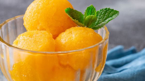 photo of Cooking With A Buz: Blazing Mango Sorbet image