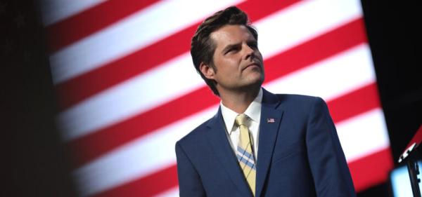 Matt Gaetz Spotted Reviewing Lucrative Contract With Trulieve