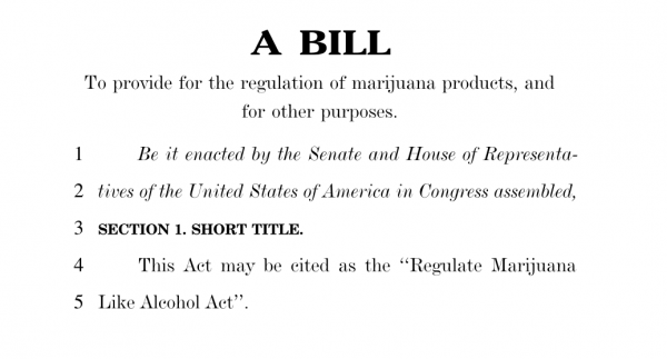 photo of Read Congress’s New H.R. 420 Marijuana Bill image