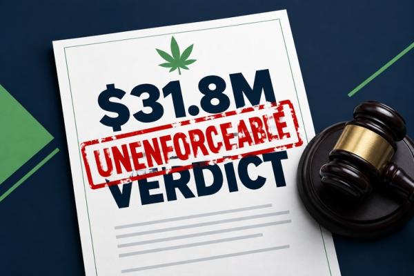 photo of A $31.8 Million Cannabis-Related Verdict That a Federal Court Wouldn’t Enforce image