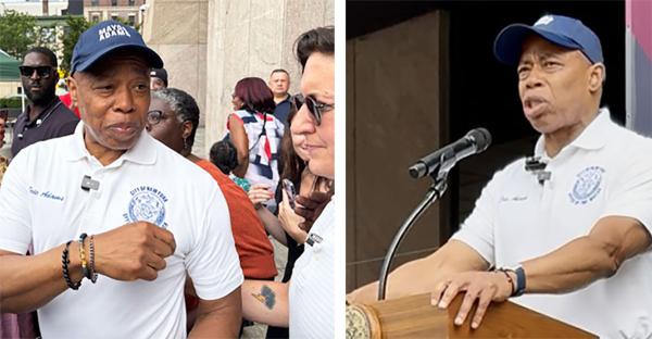New York Mayor Adams at Weed Fest:…