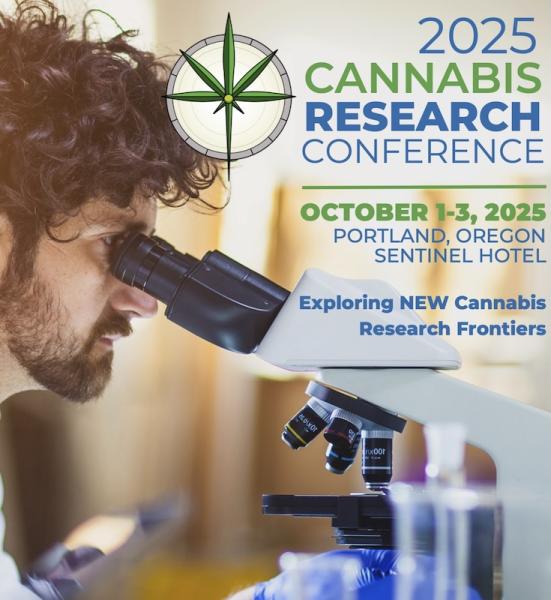 Cannabis Research Conference Oct. 1-3 in…