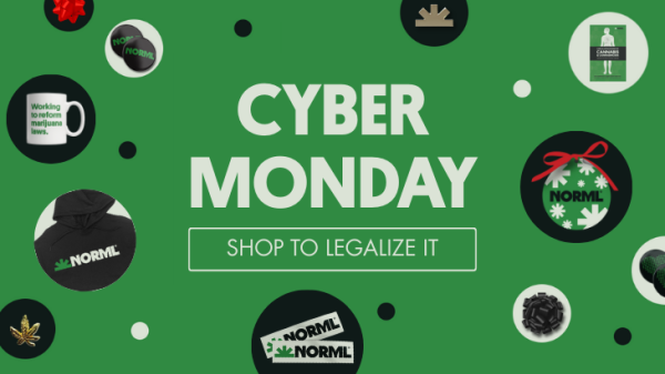 Go Green When You Shop the NORML Store on Cyber Monday