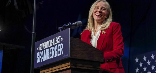 Virginia Gov.-Elect Abigail Spanberger…