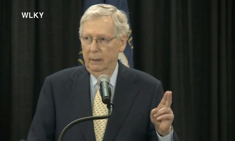 photo of Mitch McConnell Says Hemp Could Replace Tobacco And Argues That’s Why Voters Should Reelect Him image