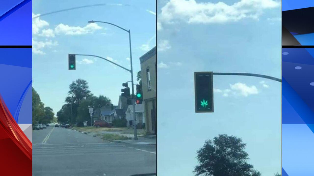 photo of Washington Prankster Changed Green Traffic Light to Flash Image of a Pot Leaf image